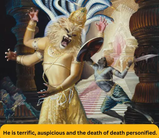 narasimham bhishanam bhadram mrityur mrityum namamy aham
