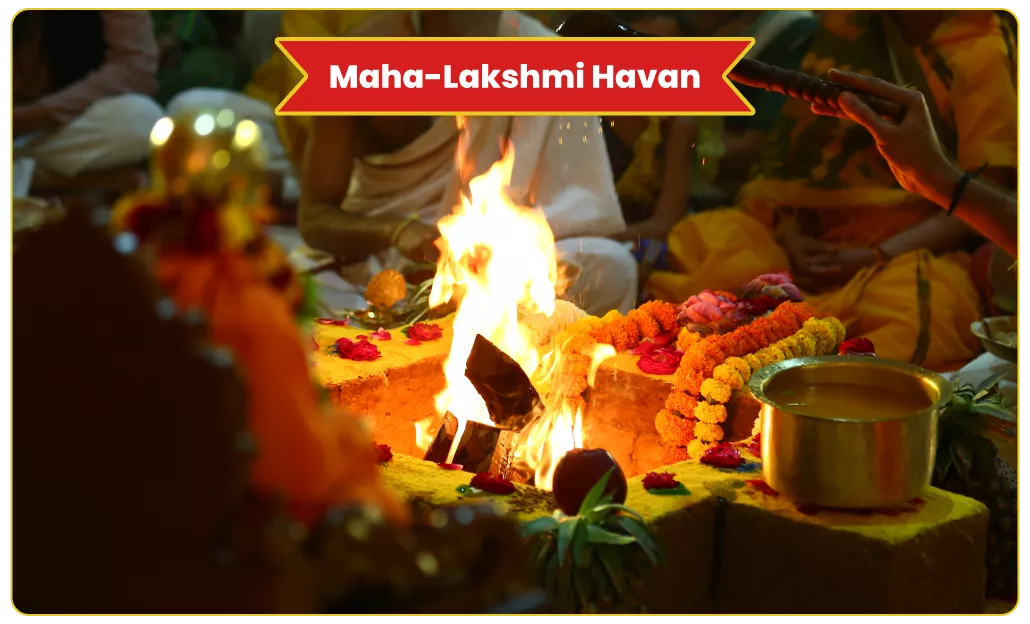 Invite the blessings of Goddess Lakshmi & Narayan into your life.