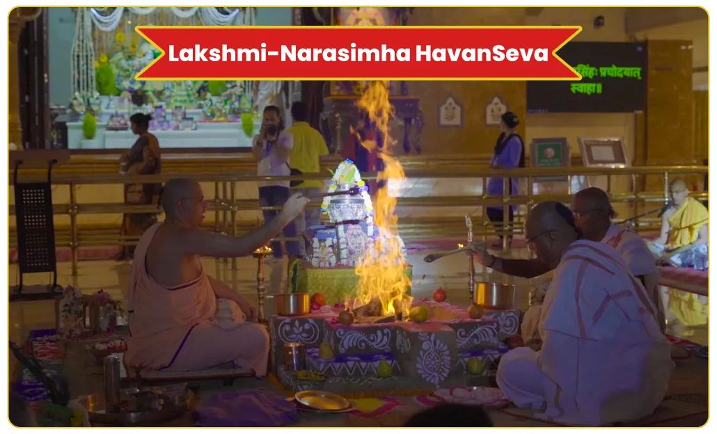 Invite the blessings of divine couple Lakshmi-Narasimha into your life.