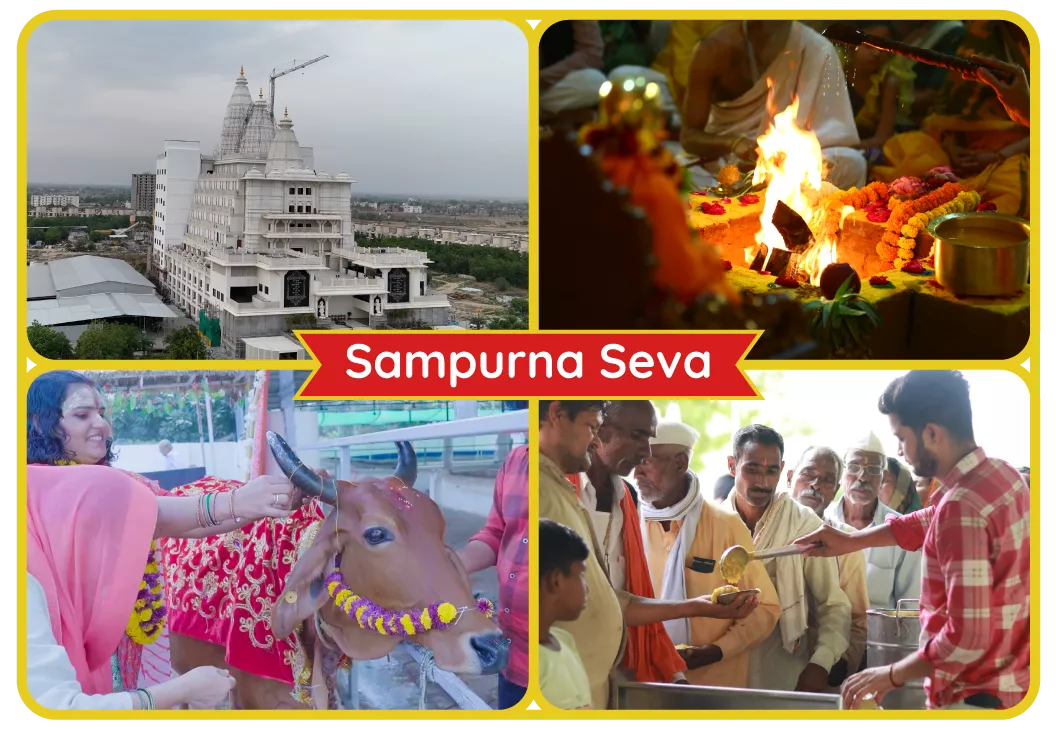Offer all the sevas on the most auspicious day of the year.